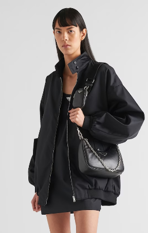 Prada Padded nappa-leather Prada Re-Edition 2005 shoulder bag 1BH204 black Prada Padded nappa-leather Prada Re-Edition 2005 shoulder bag 1BH204 black