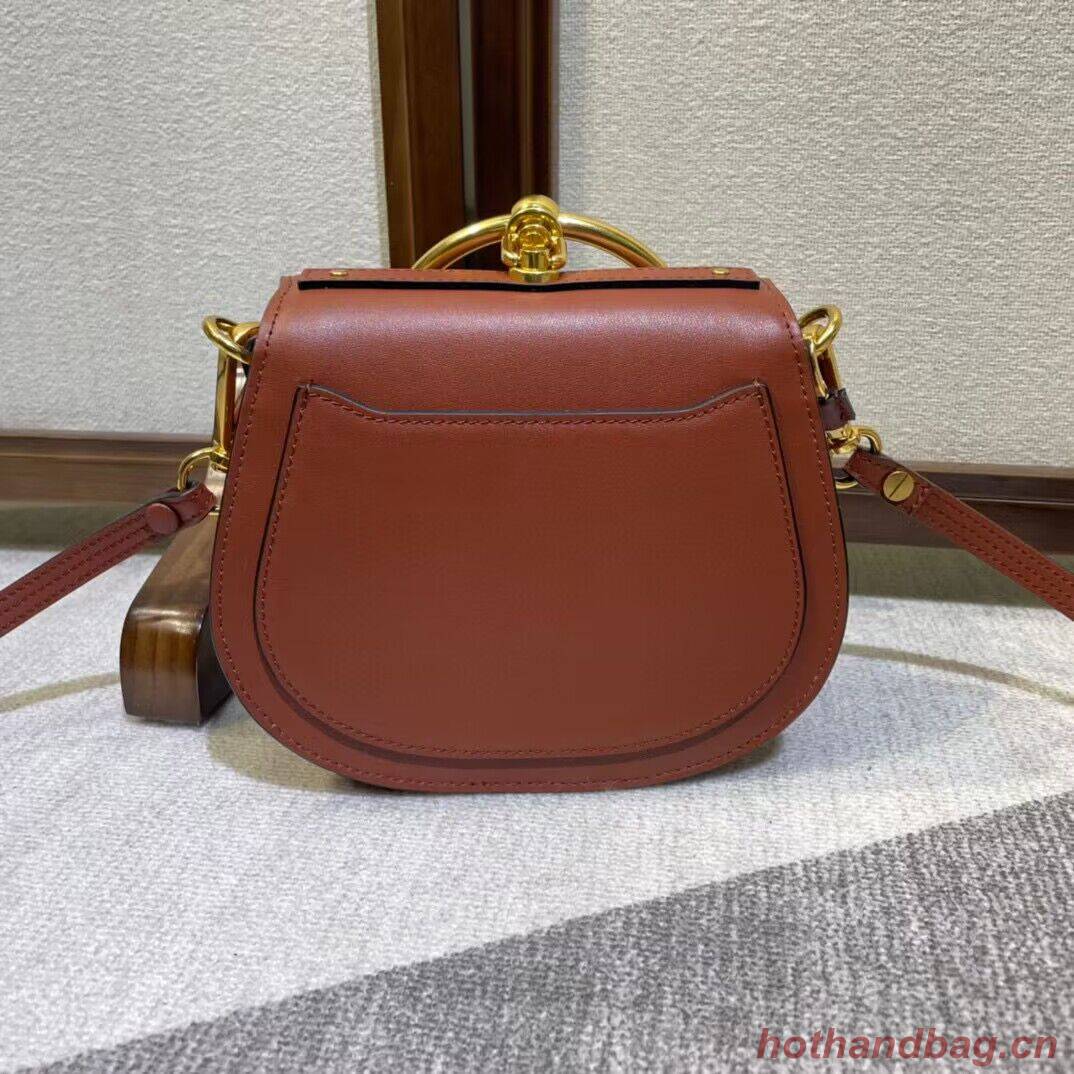 Chloe Nile Bracelet Minaudiere Original Leather 6011 Brown Chloe Nile Bracelet Minaudiere Original Leather 6011 Brown