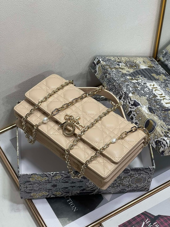 My Dior Mini Bag Cannage Lambskin S0980ONMJ Powder Beige