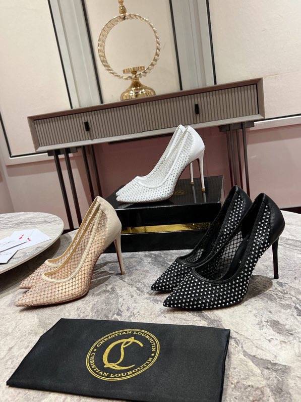 Christian Louboutin Shoes CLS00254 Heel 8.5/10CM