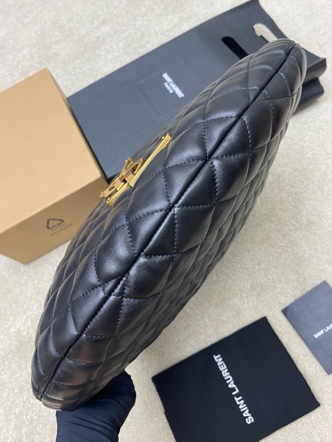 Yves Saint Laurent ICARE hobo in quilted nappa 858160 black  