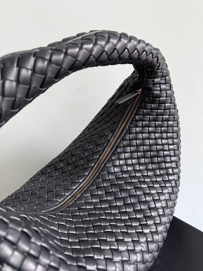 Bottega Veneta Maxi Veneta 856739 black