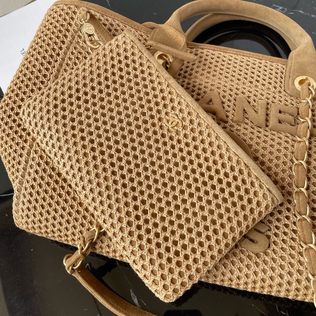 CHANEL Large Tote A66941 Beige