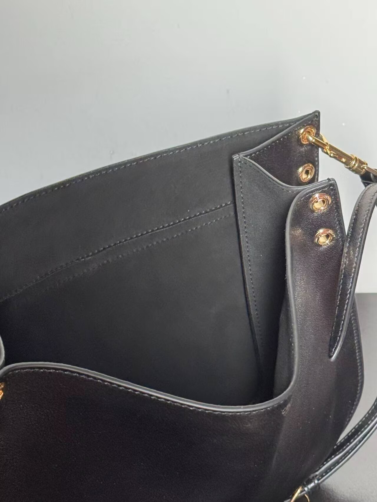 CELINE Original Leather Shoulder Bag C63201 Black CELINE Original Leather Shoulder Bag C63201 Black