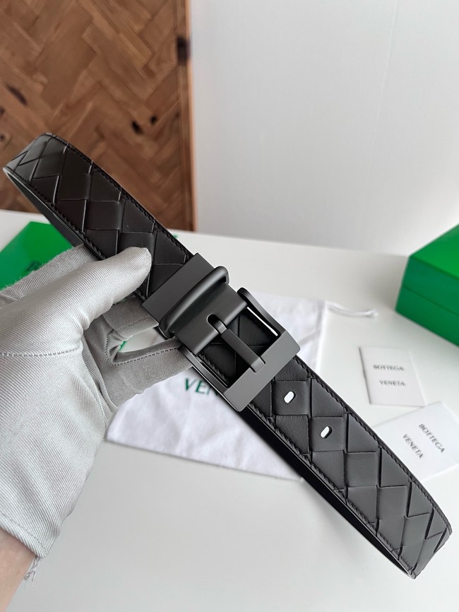 Bottega Veneta Intrecciato Taurillon Belt 876745-4 Bottega Veneta Intrecciato Taurillon Belt 876745-4