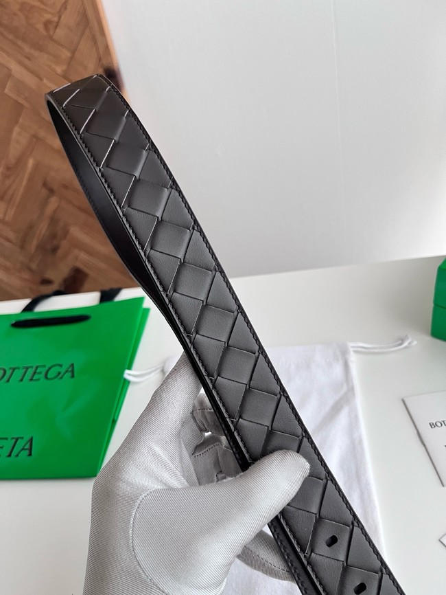 Bottega Veneta Intrecciato Taurillon Belt 876745-5