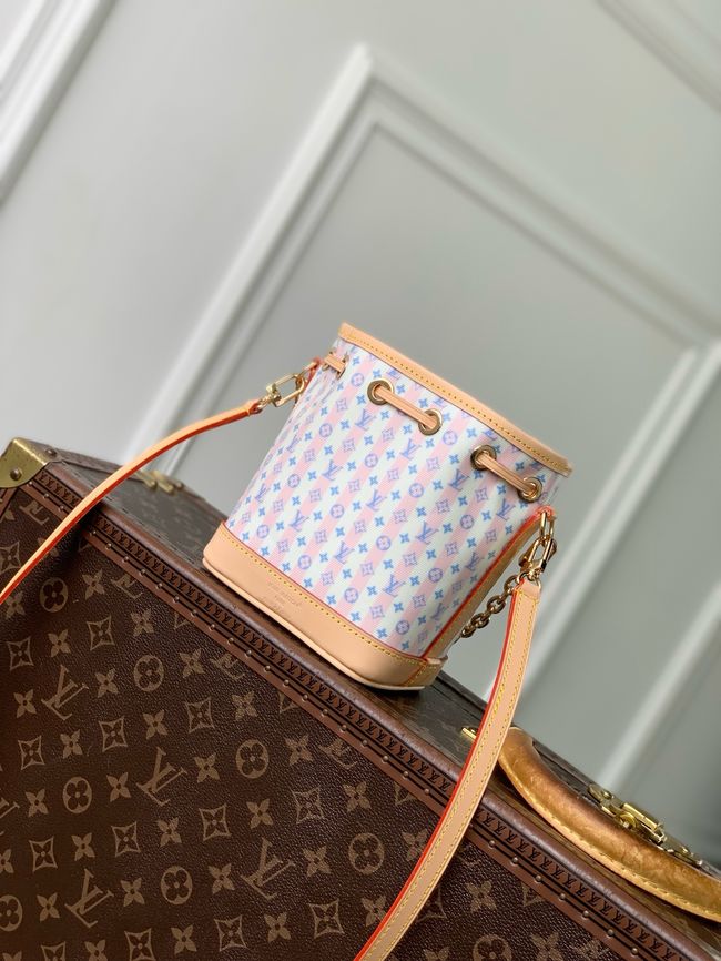 Louis Vuitton NEW Nano Noe M29029 Stamp Blue