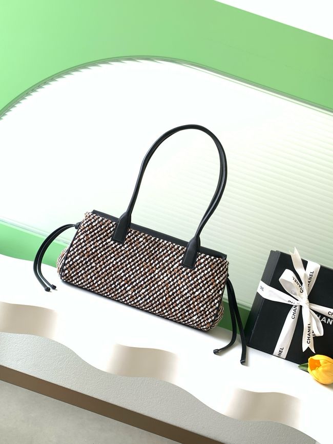 CHANEL Small Tote AS6288 black&Fabric