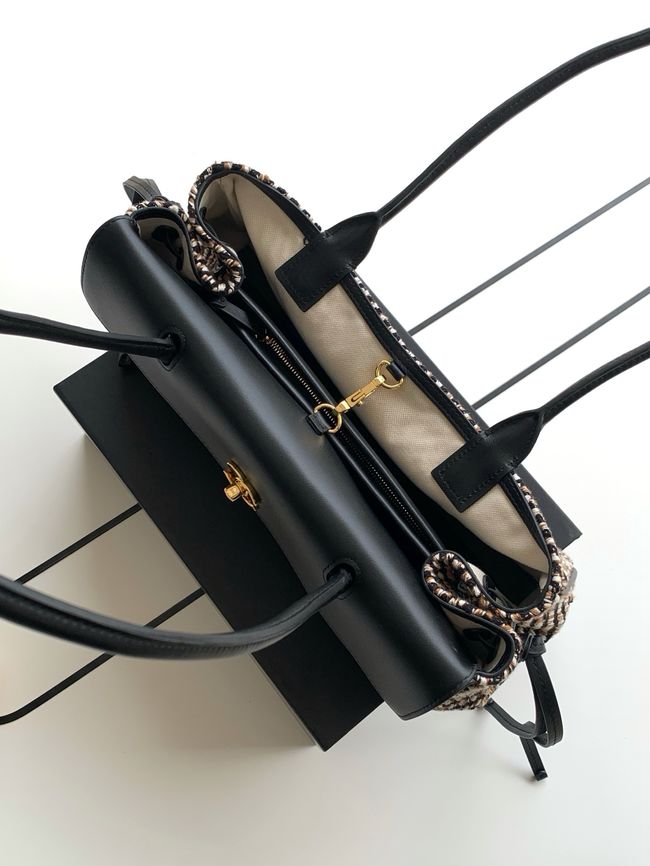 CHANEL Small Tote AS6288 black&Fabric