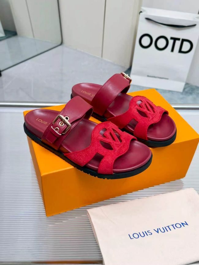 Louis Vuitton Slippers Shoes 69015-1 Louis Vuitton Slippers Shoes 69015-1