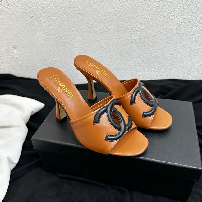 Chanel Lambskin Mules 90mm 65062-7 Chanel Lambskin Mules 90mm 65062-7