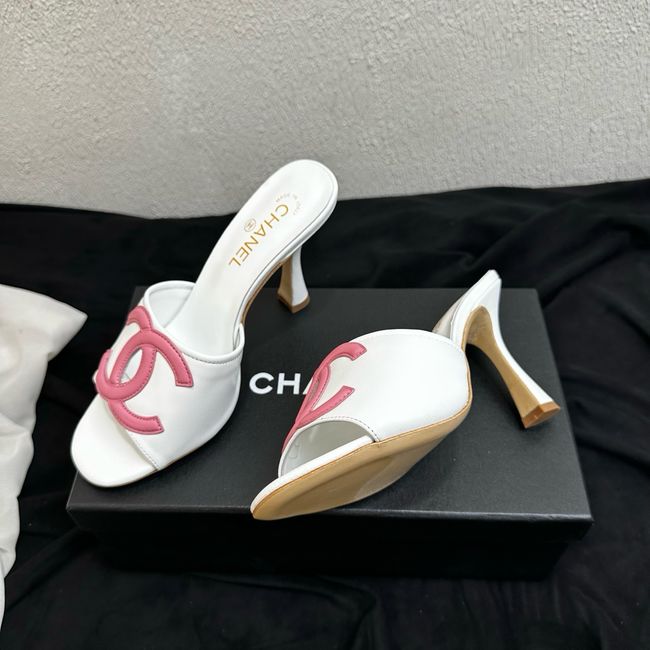 Chanel Lambskin Mules 90mm 65062-3 Chanel Lambskin Mules 90mm 65062-3