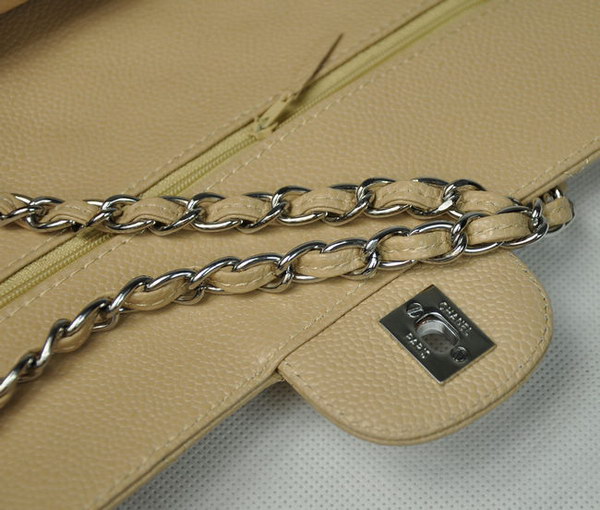 Chanel 2.55 Quilted Flap Bag 1112 Apricot with Silver Hardware Chanel 2.55 Quilted Flap Bag 1112 Apricot with Silver Hardware